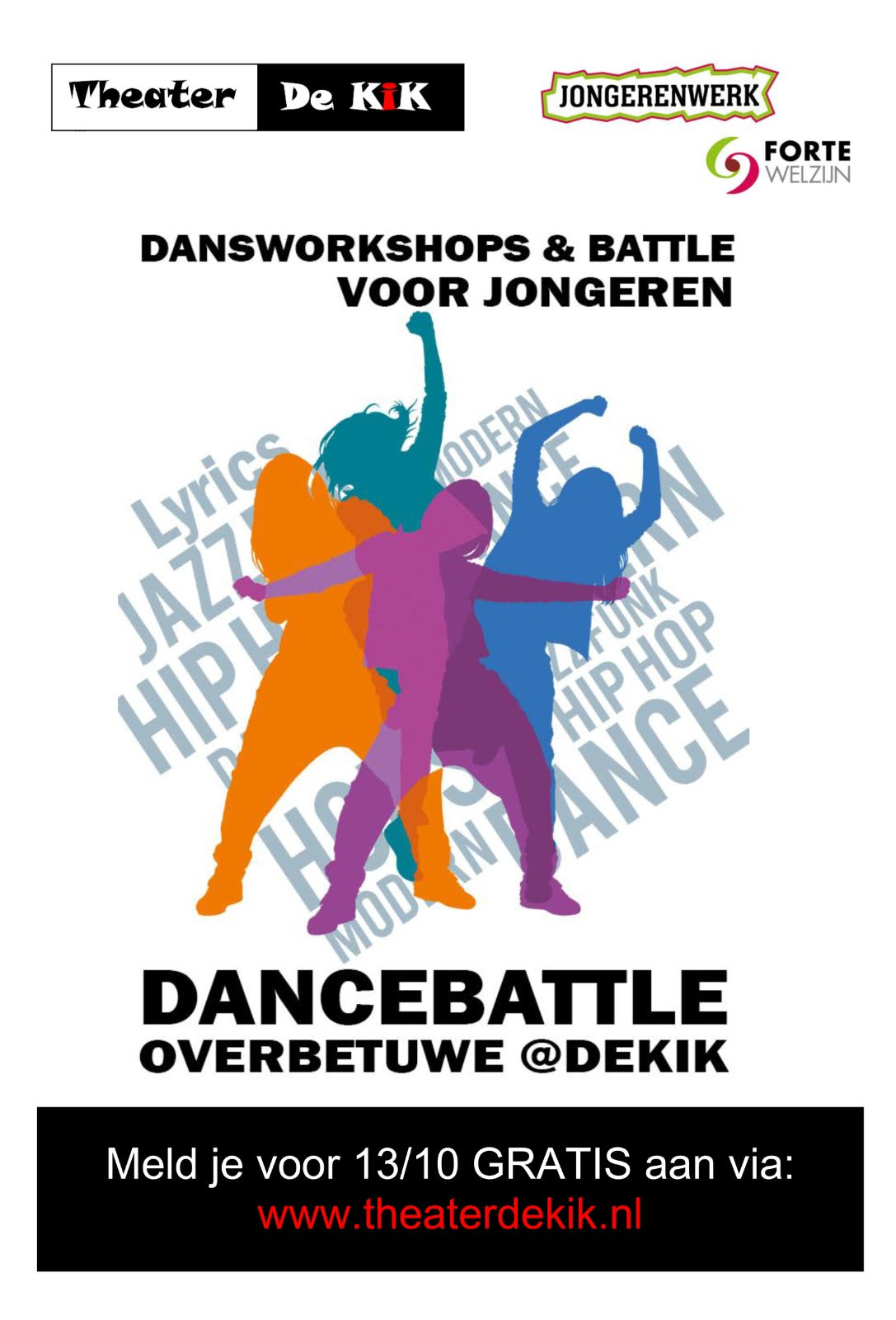 Dance Battle bij Theater de KiK 