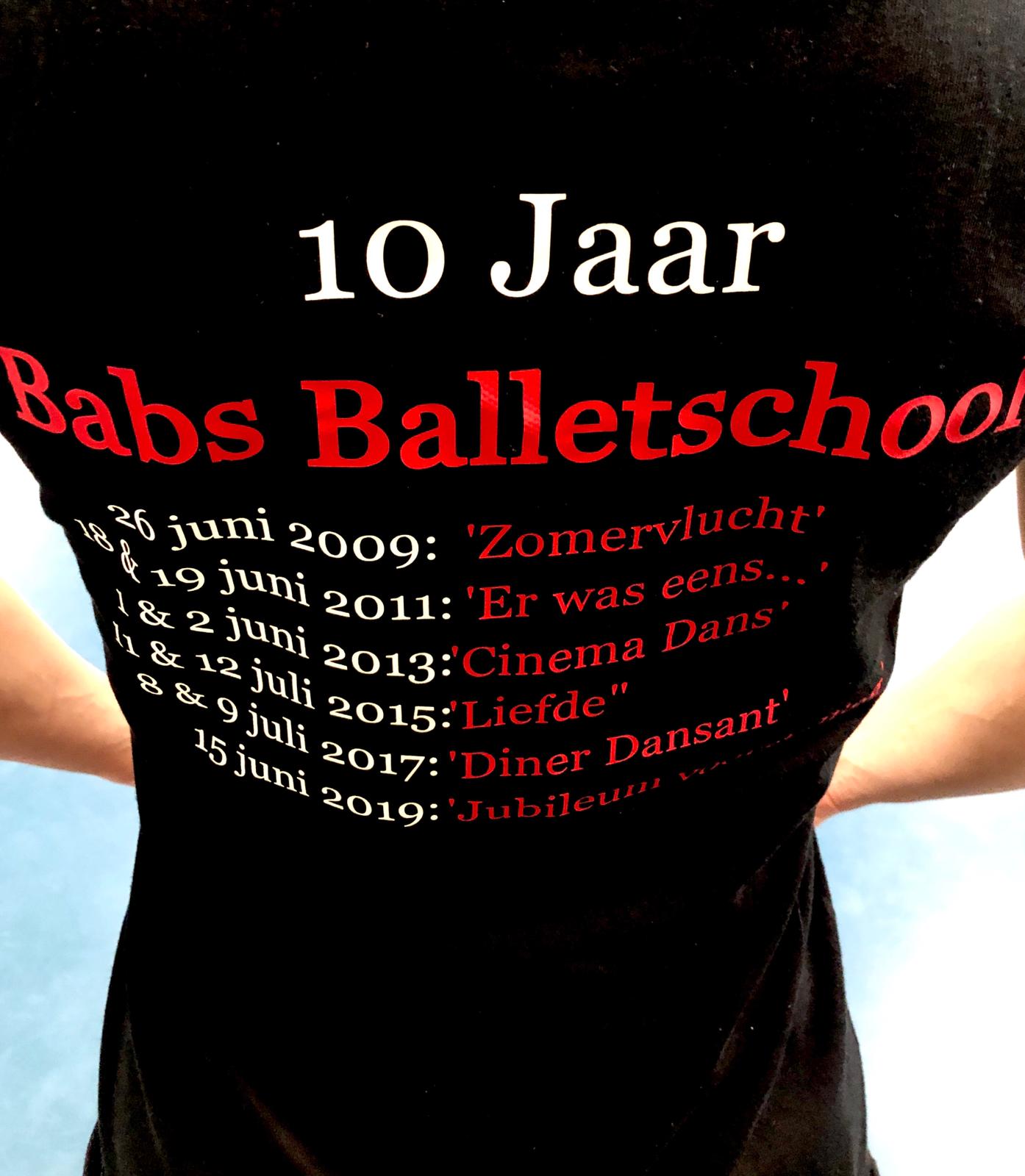 Feest, De Balletboetiek wordt Babs Balletschool